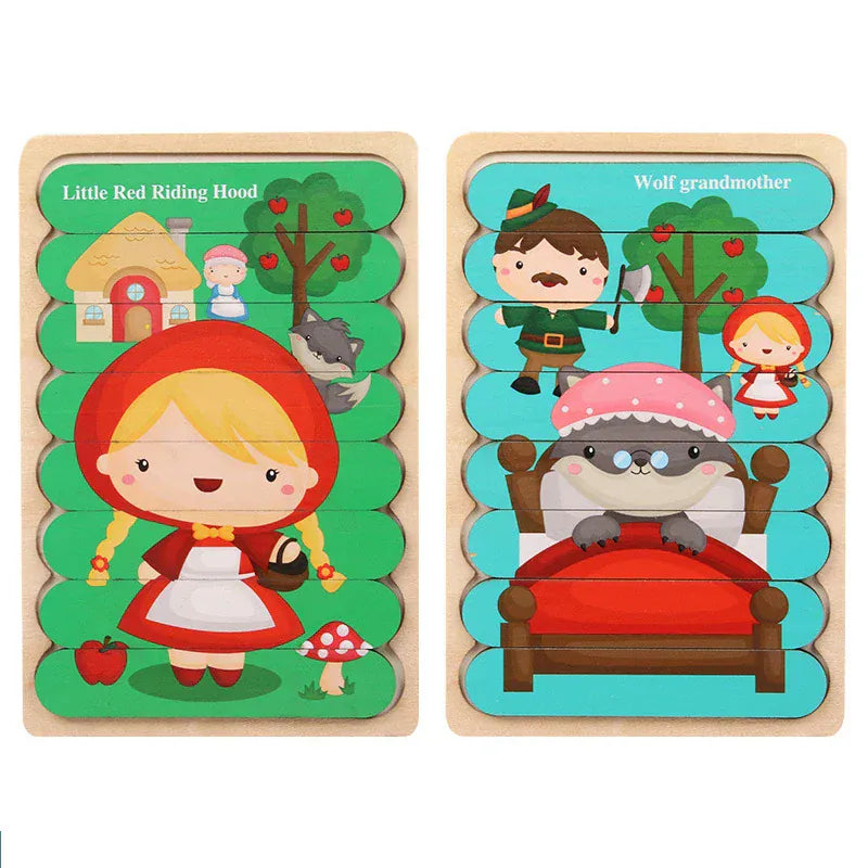 puzzle lame de bois original I boutique1one WT254 1PC / CHINA
