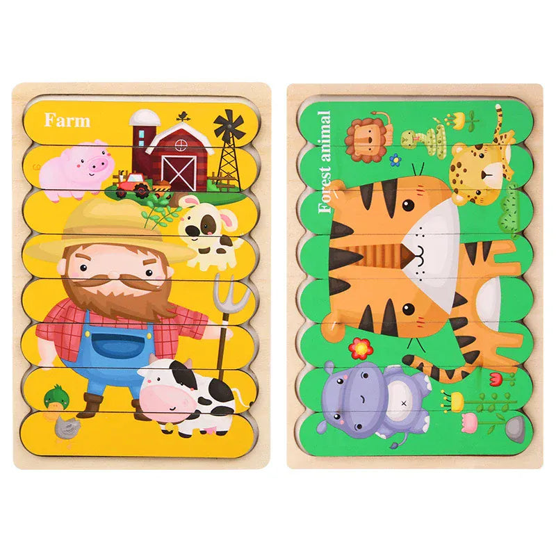 puzzle lame de bois original I boutique1one WT256 1PC / CHINA