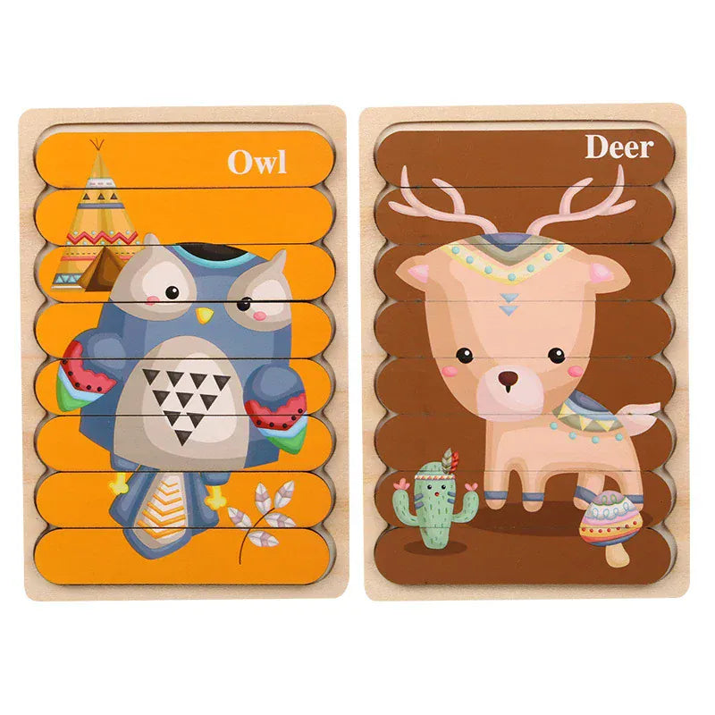 puzzle lame de bois original I boutique1one WT260 1PC / CHINA