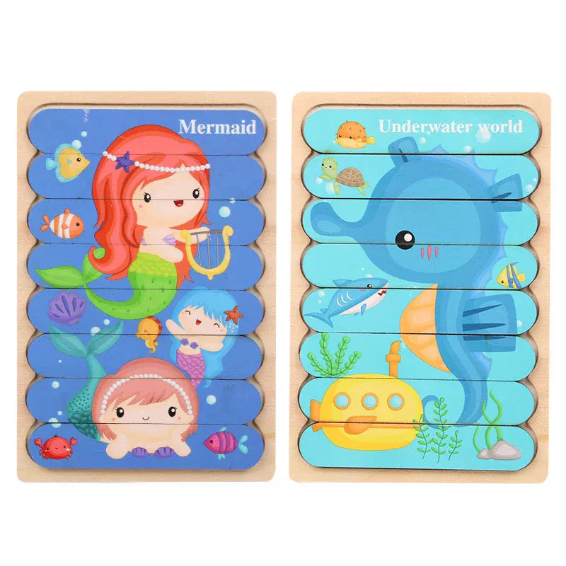 puzzle lame de bois original I boutique1one WT263 1PC / CHINA