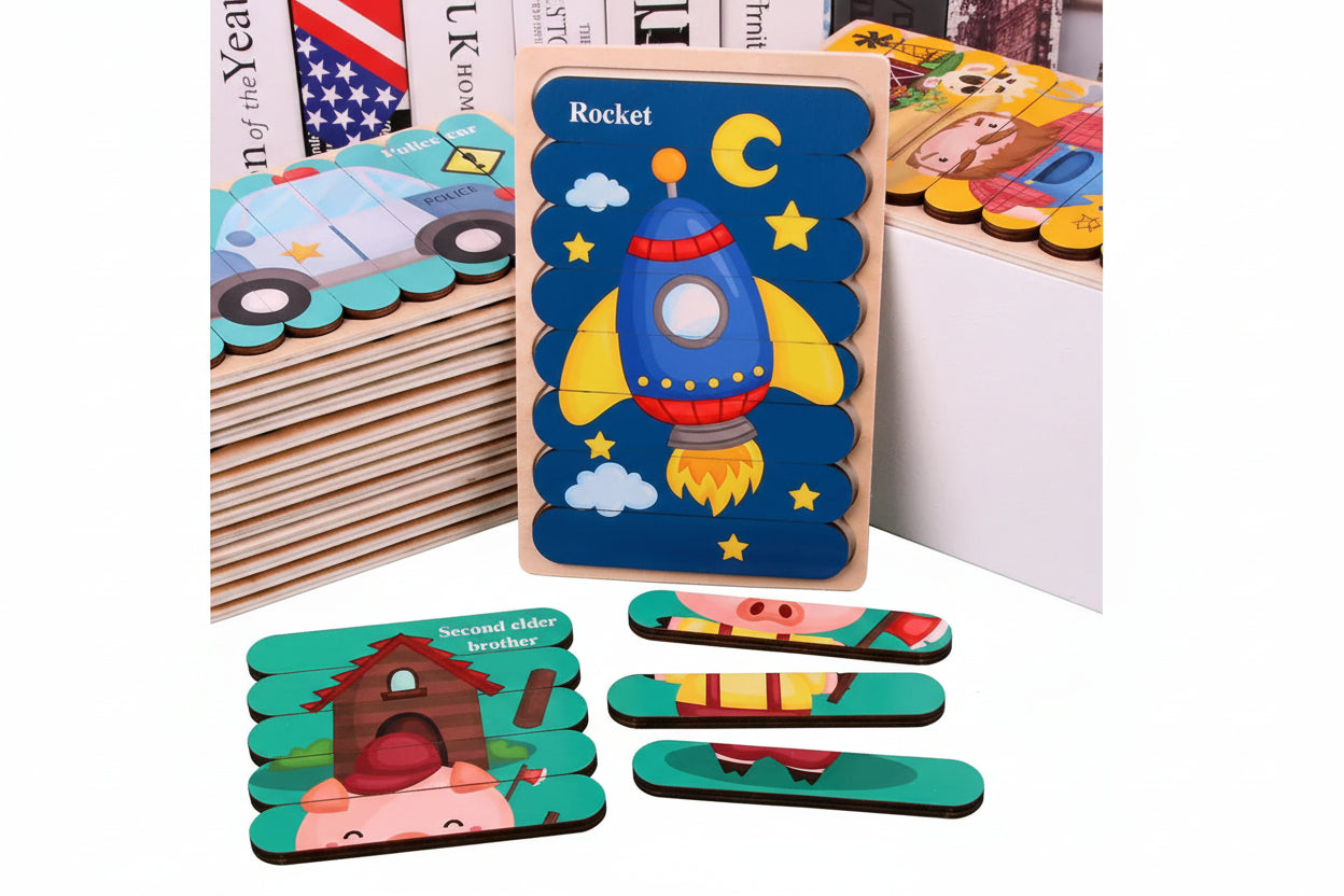 puzzle lame en bois I boutique1one