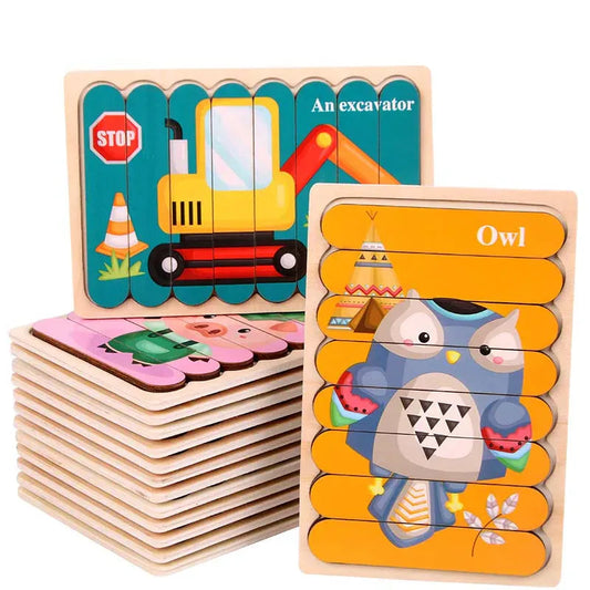 puzzle lame en bois I boutique1one