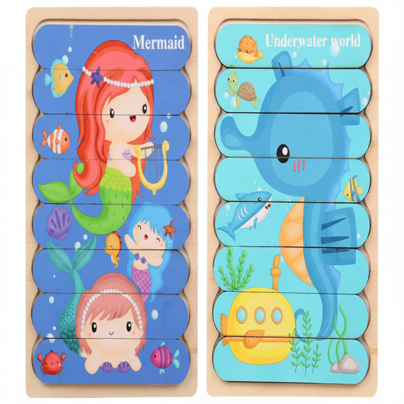 puzzle lame en bois I boutique1one AS-1