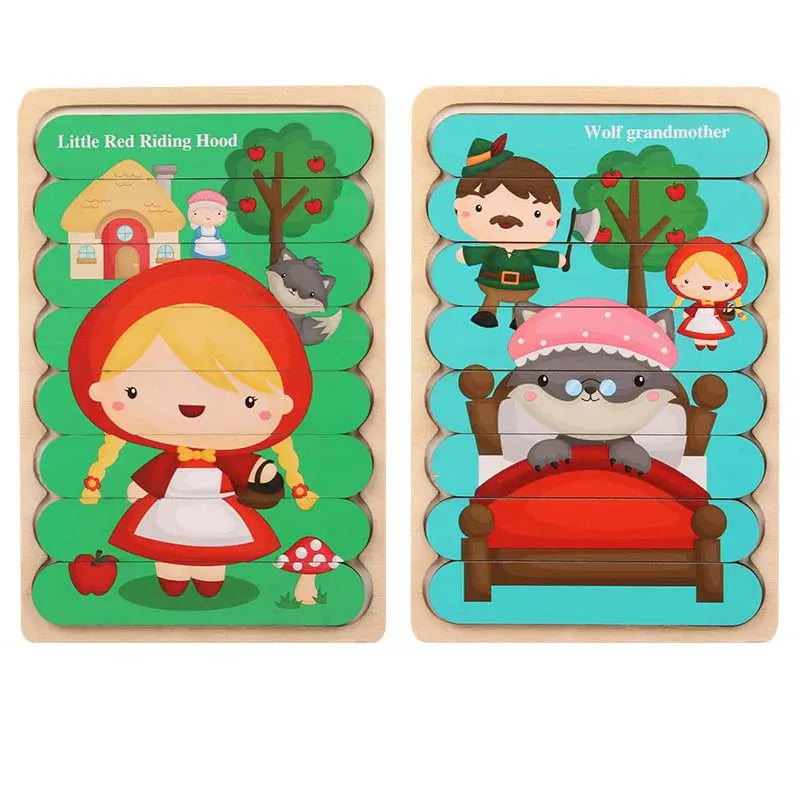 puzzle lame en bois I boutique1one AS-10