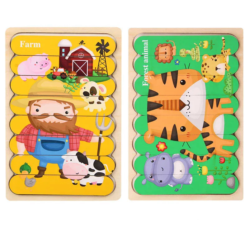 puzzle lame en bois I boutique1one AS-3