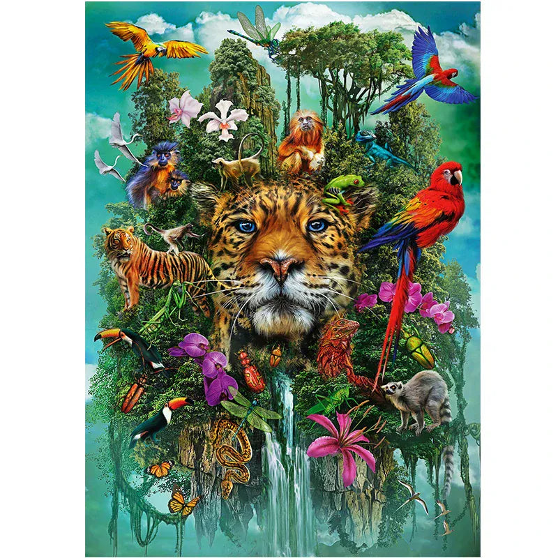 puzzle léopard animaux et autres I boutique1one