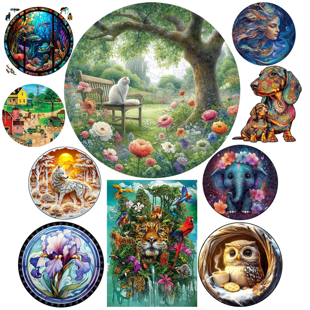 puzzle léopard animaux et autres I boutique1one