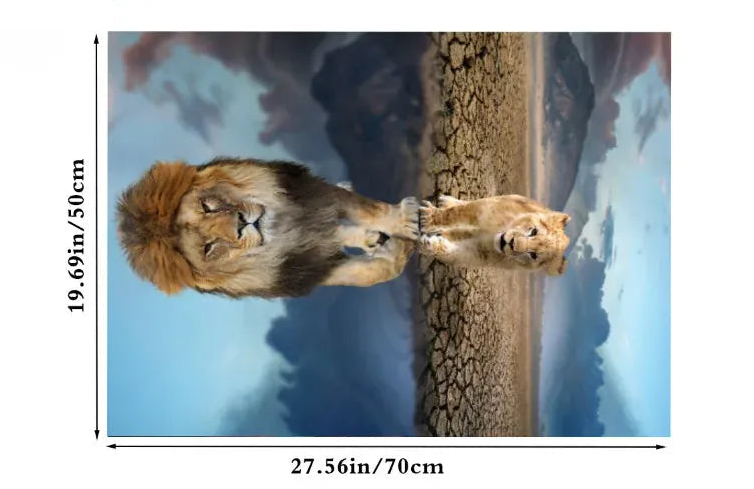 puzzle lionceau I boutique1one Lion Reflection