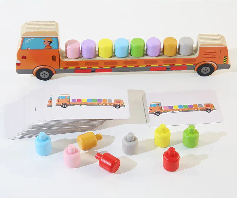 puzzle magnétique chenille camion et autres I boutique1one No magnetic style C