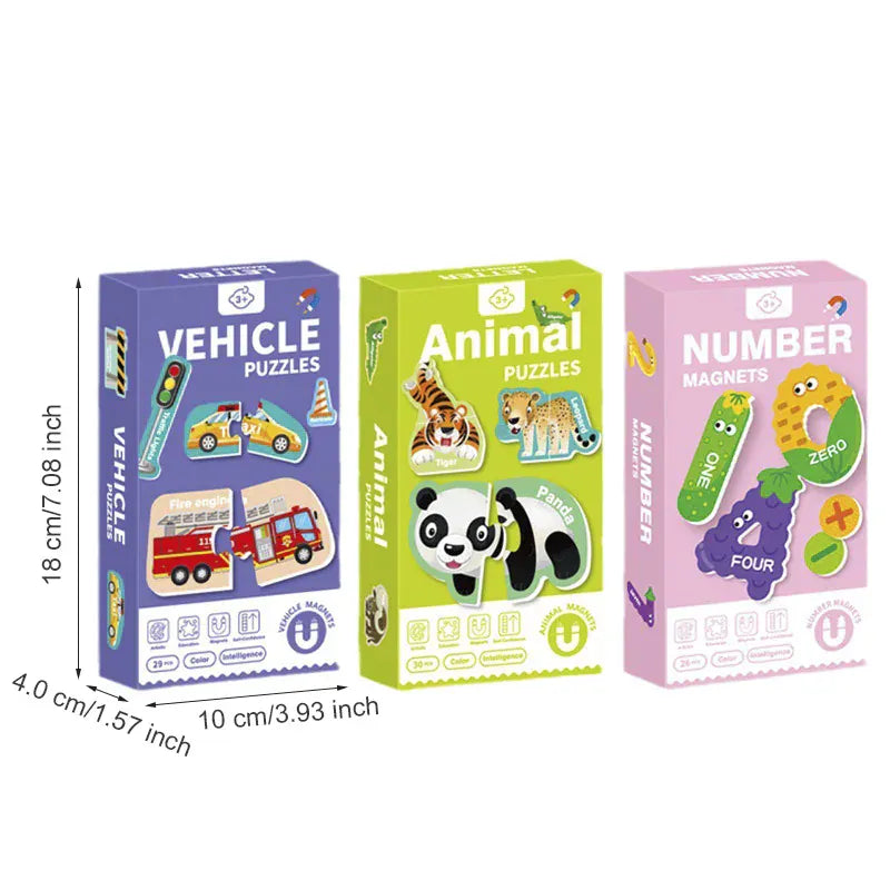 puzzle magnétique nombre enfant I boutique1one