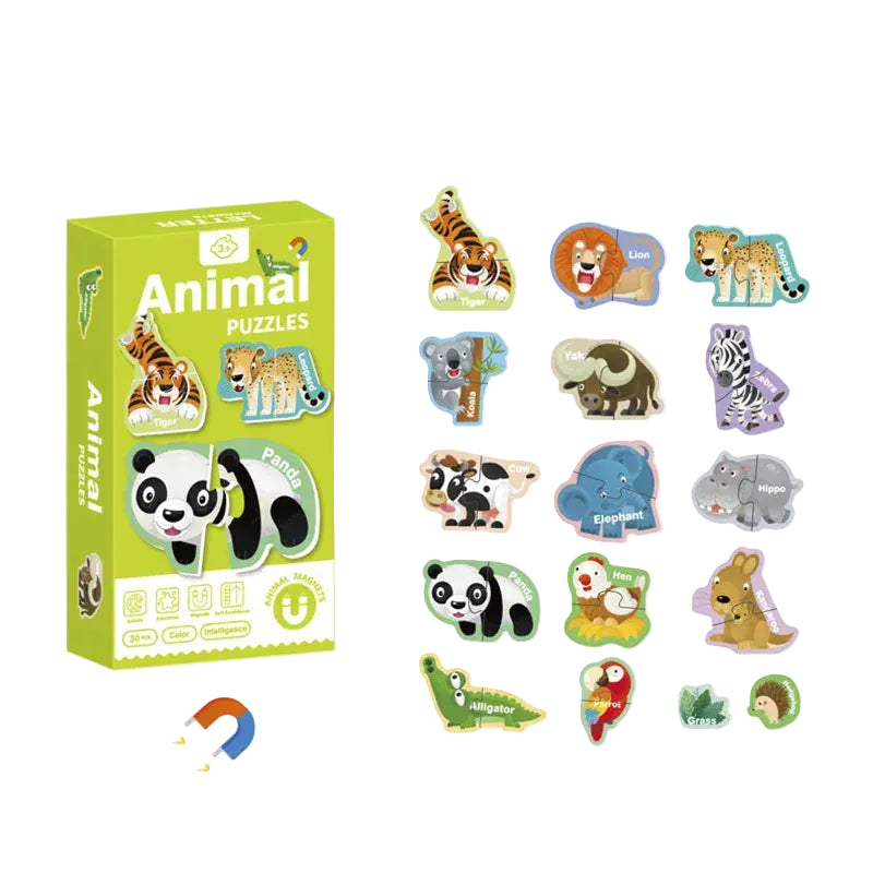 puzzle magnétique nombre enfant I boutique1one C--Animal
