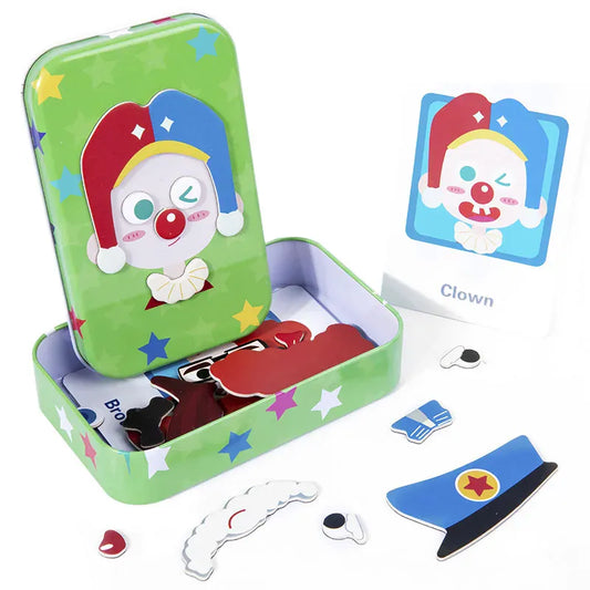 puzzle magnétique reconstitution de personnage I boutique1one Style C