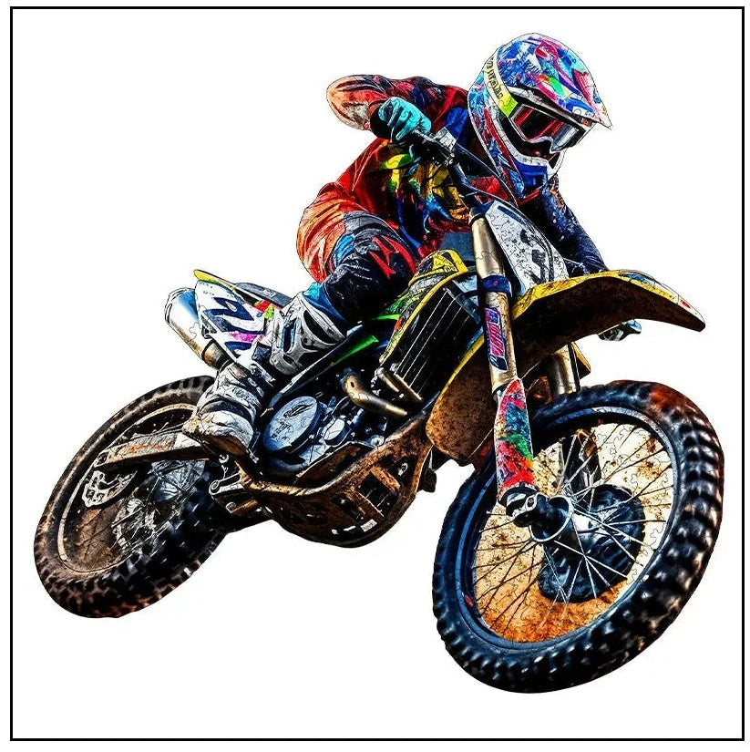puzzle moto cross I boutique1one TT-YXM-922-A2-BH