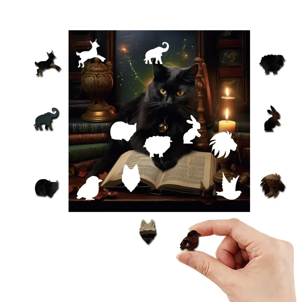 puzzle mystérieux chat I boutique1one