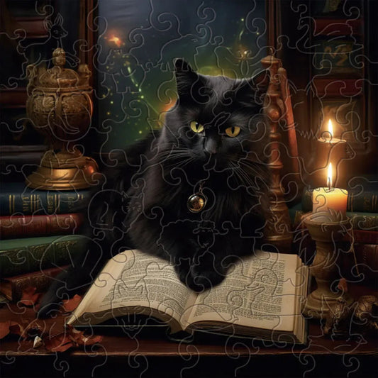 puzzle mystérieux chat I boutique1one H203-A3