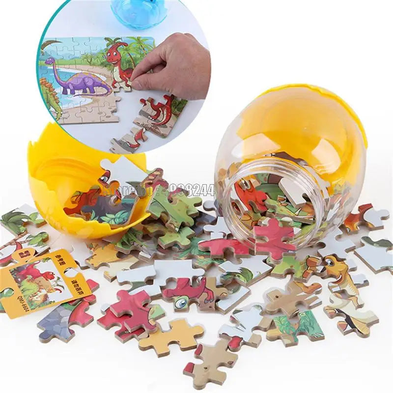 puzzle oeufs de dinosaures