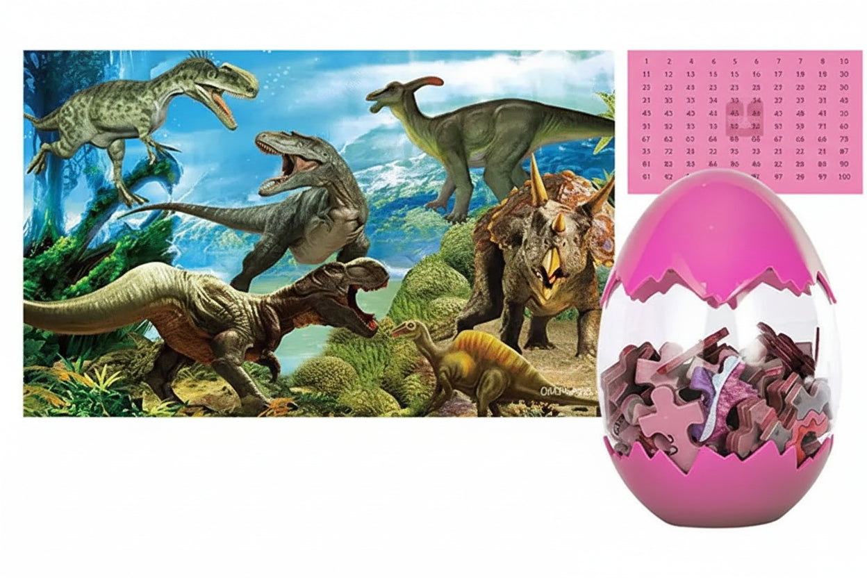puzzle oeufs de dinosaures 6608