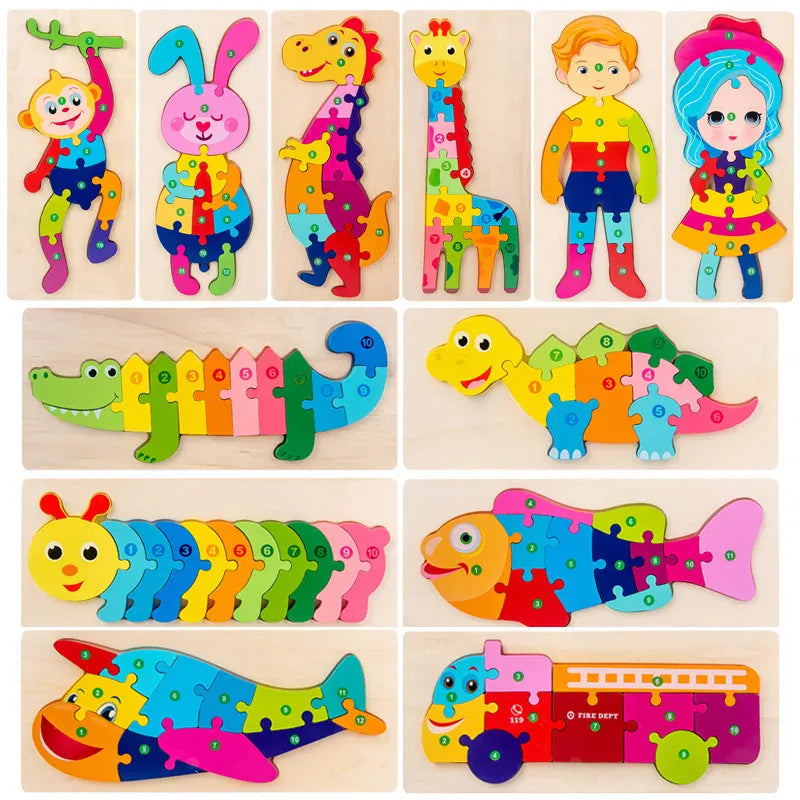 puzzle originale en bois I boutique1one