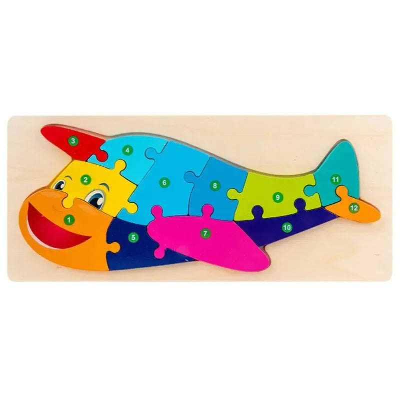 puzzle originale en bois I boutique1one airplane