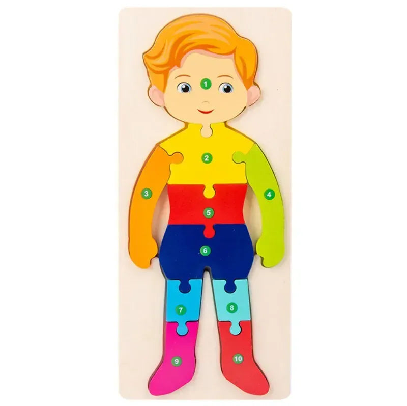 puzzle originale en bois I boutique1one boy