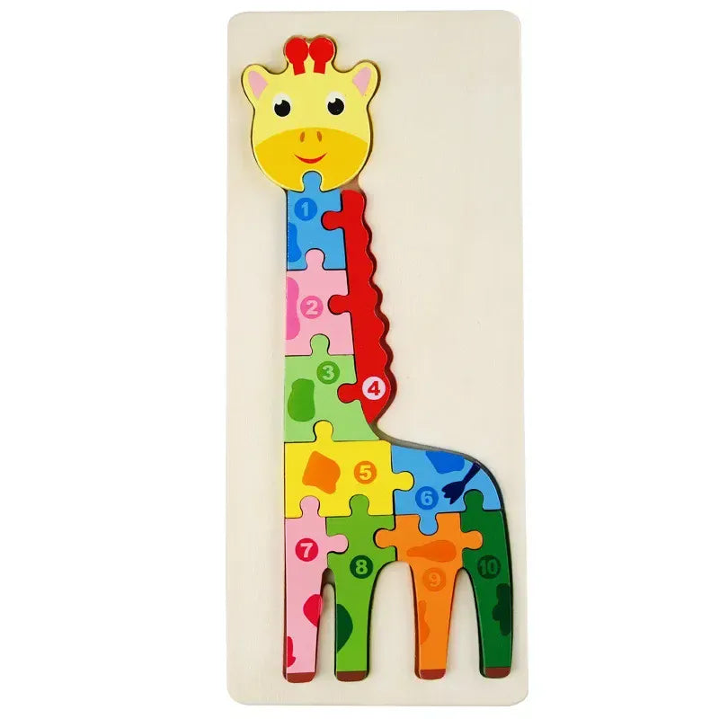 puzzle originale en bois I boutique1one giraffe