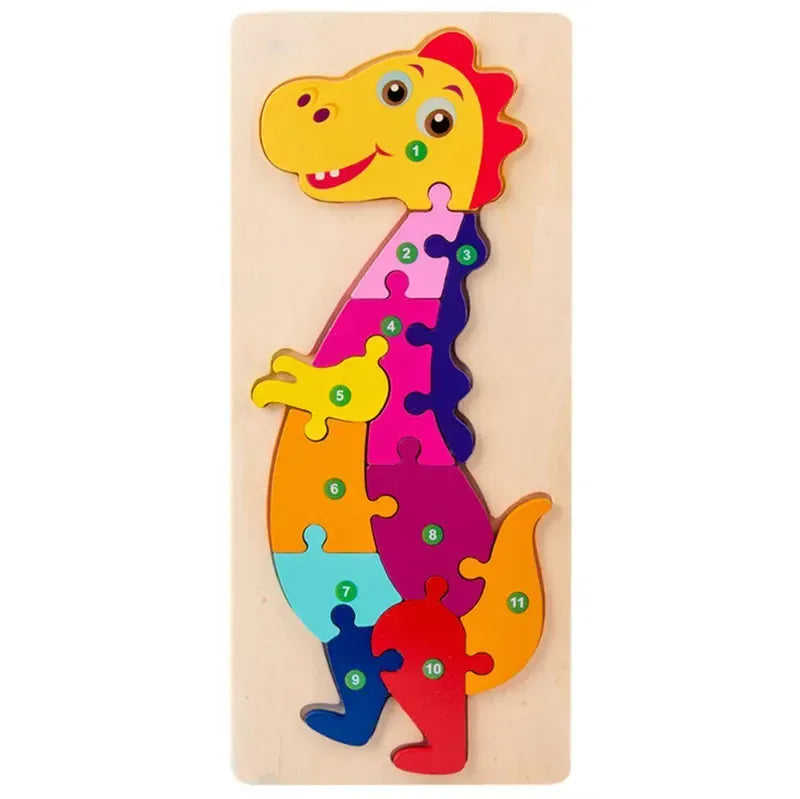 puzzle originale en bois I boutique1one Tyrannosaurus