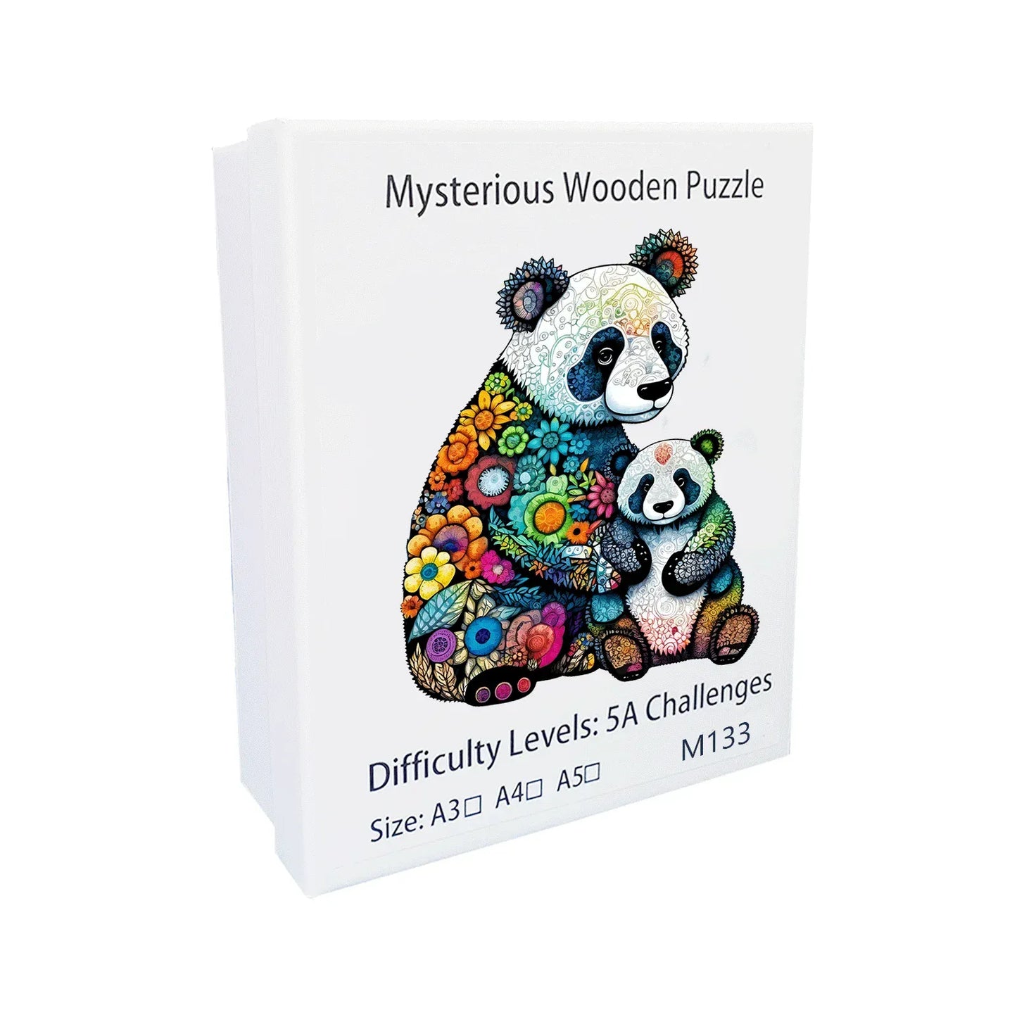puzzle panda coloré I boutique1one
