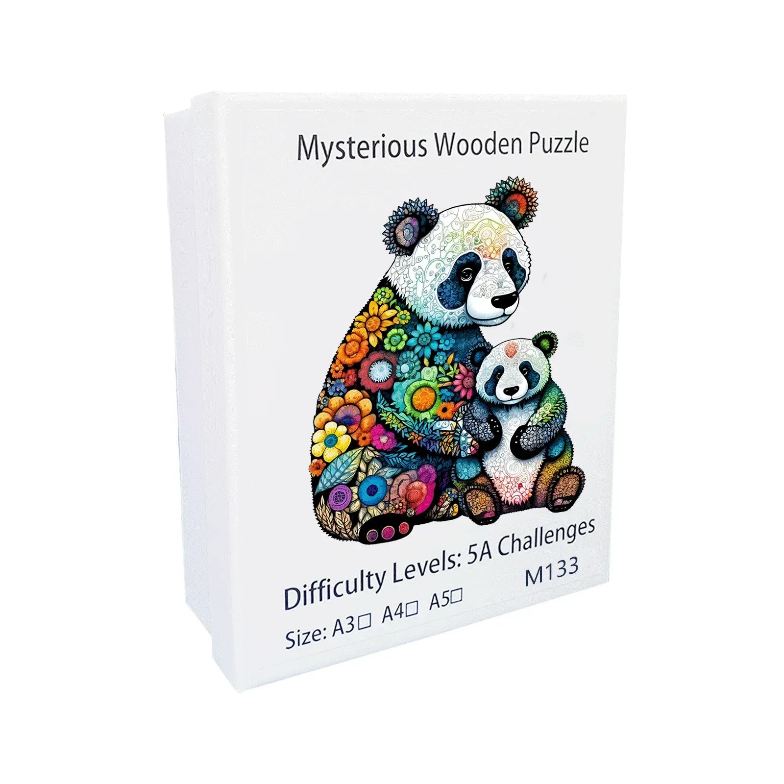 puzzle panda coloré I boutique1one