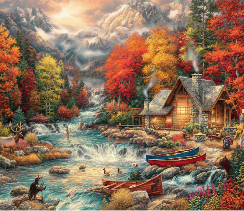 puzzle paysage d'automne I boutique1one