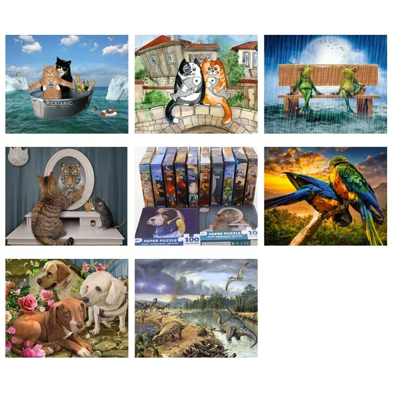 puzzle perroquet I boutique1one Parrot