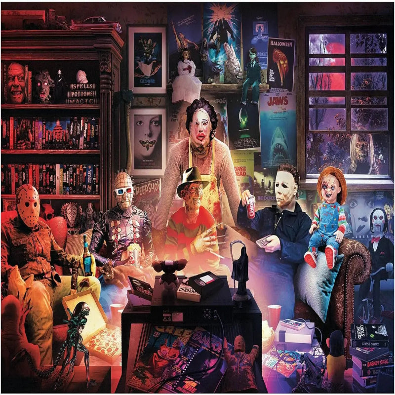 puzzle personnage de film d'horreur I boutique1one 25x20cm120pcs