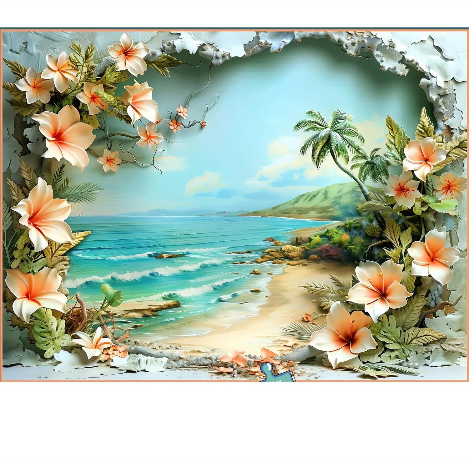 puzzle plage d'Hawaï I boutique1one