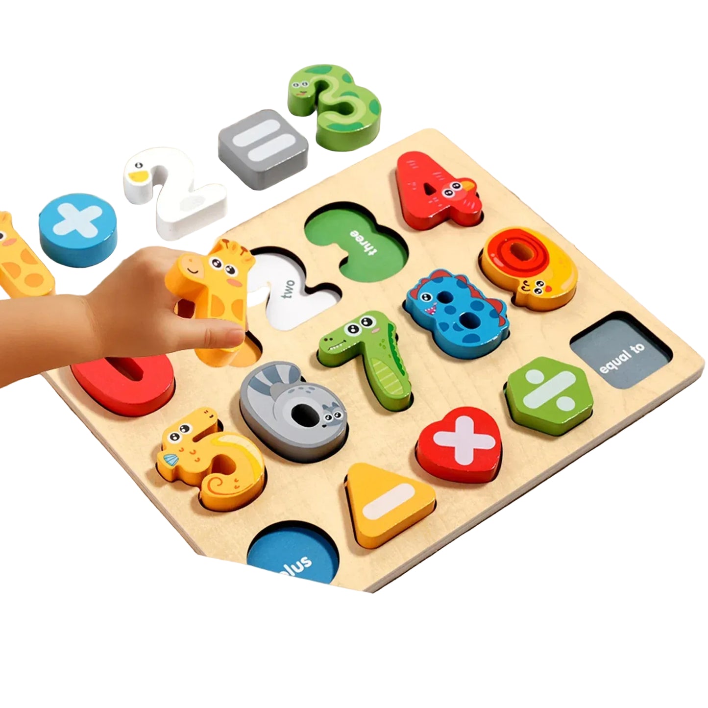 puzzle pour apprendre les chiffres et les lettres 3 ans I boutique1one