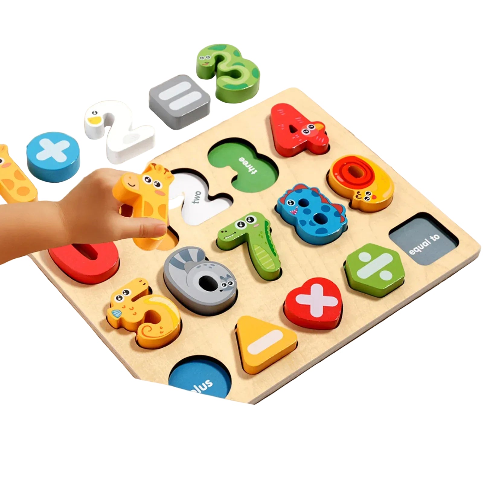 puzzle pour apprendre les chiffres et les lettres 3 ans I boutique1one