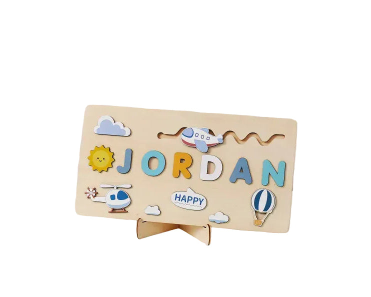 puzzle pour enfant avec prénom personnalisé