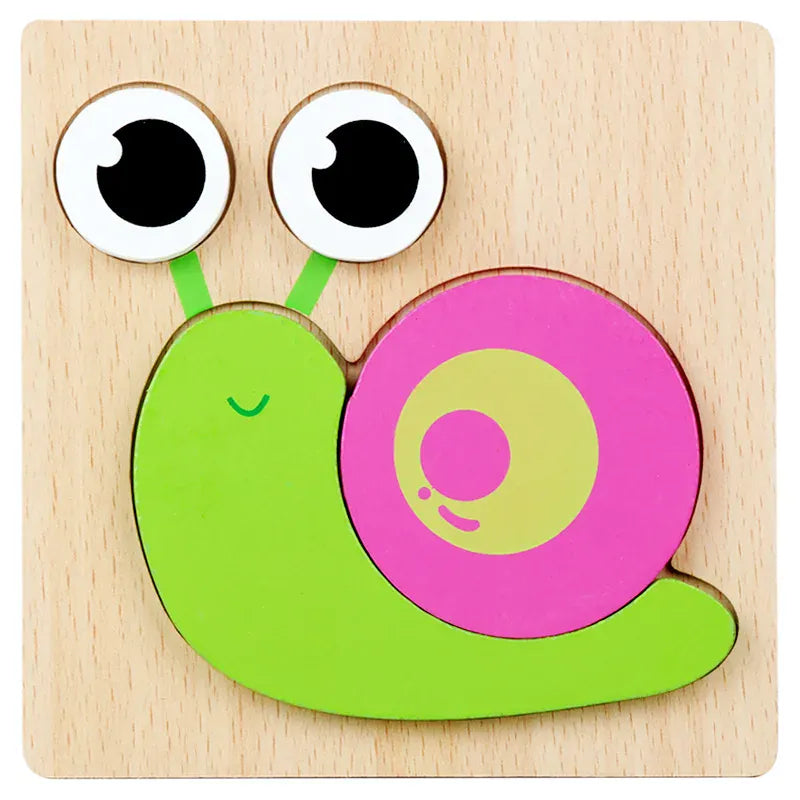 puzzle relief animaux I boutique1one snail