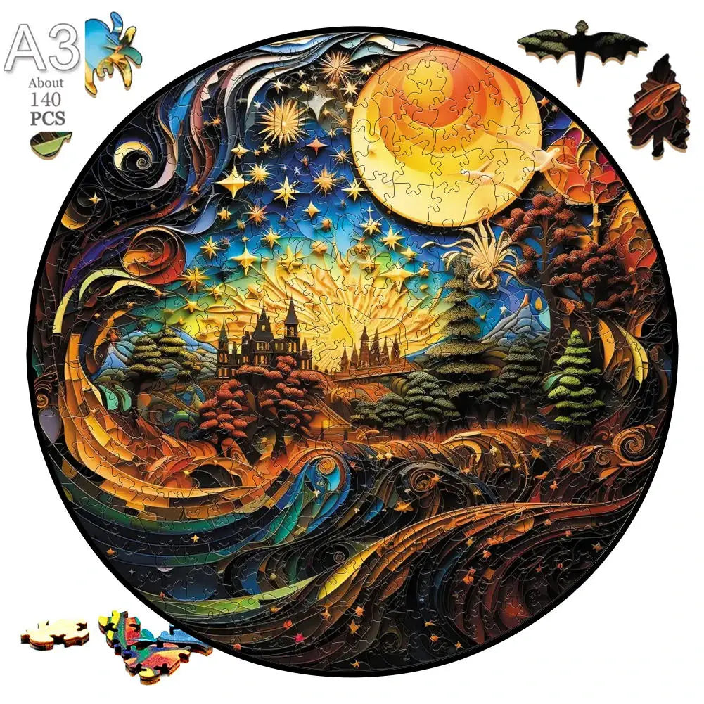 puzzle rond d'animaux marins et autres TT-Ypan-4076-A3