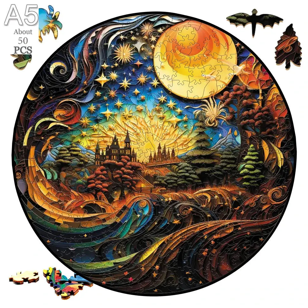 puzzle rond d'animaux marins et autres TT-Ypan-4076-A5