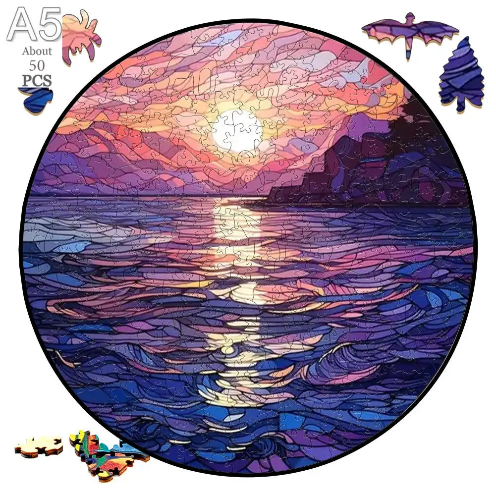 puzzle rond d'animaux marins et autres TT-Ypan-4188-A5