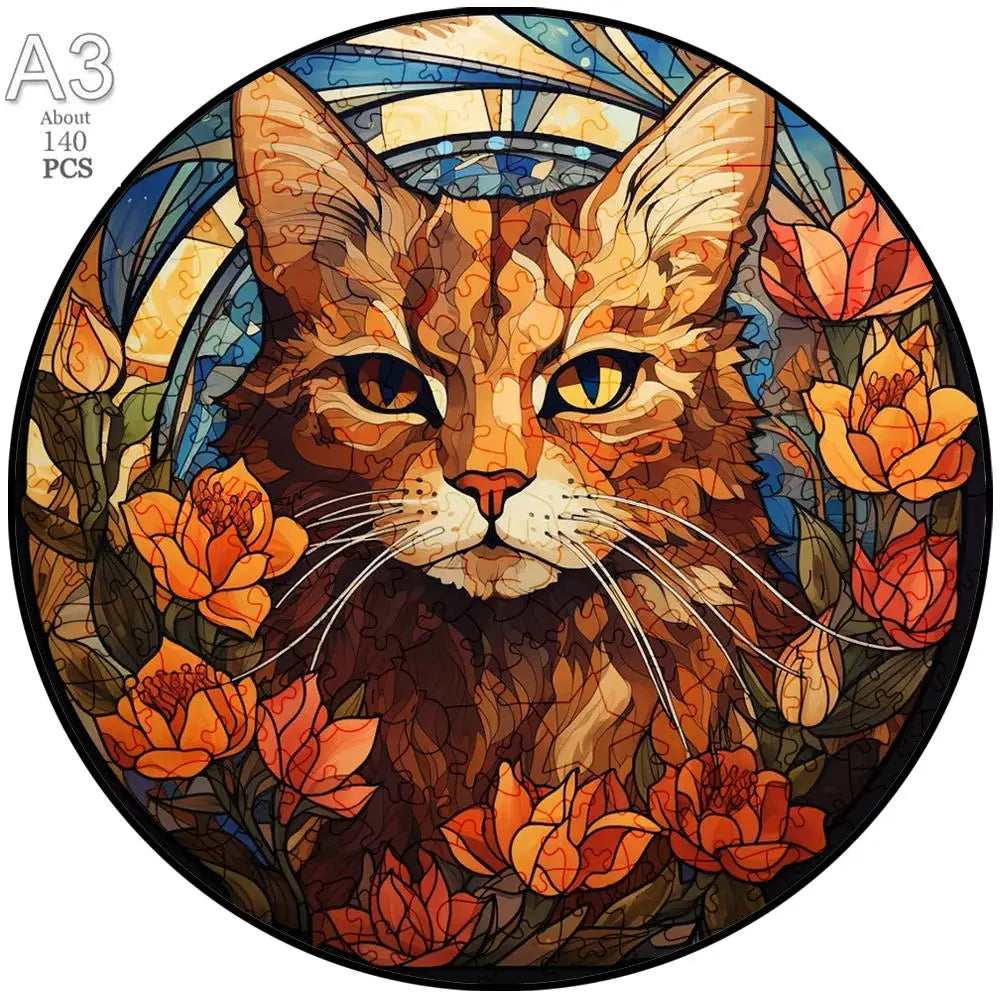puzzle rond d'animaux marins et autres TT-YPAN-6043-A3