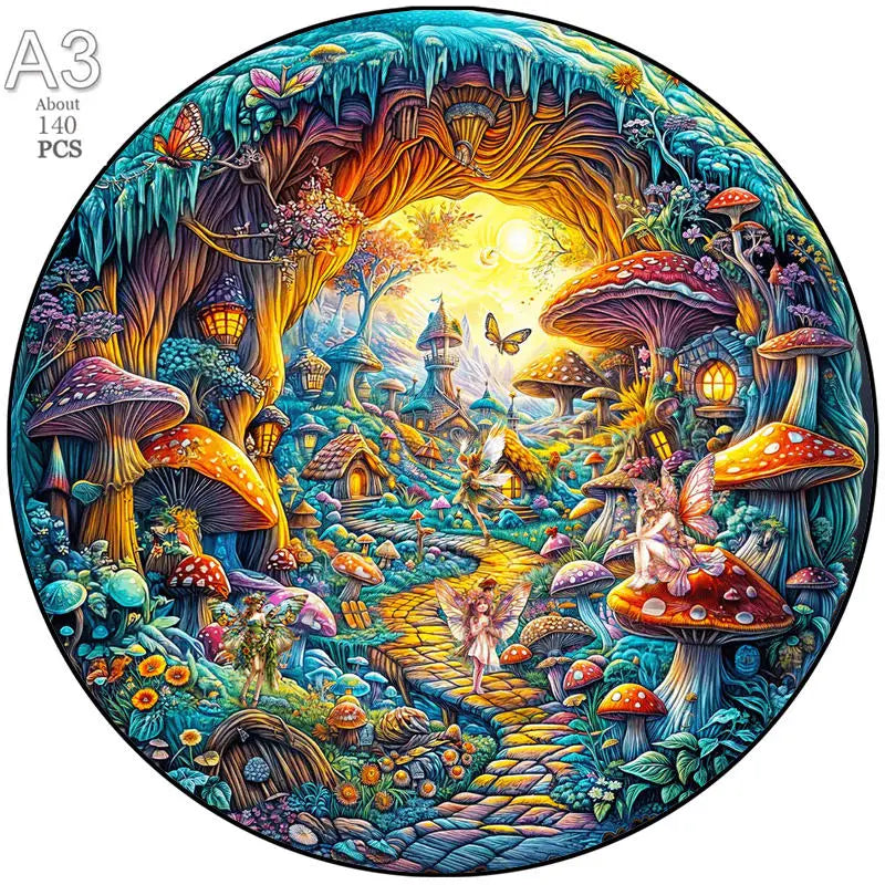 puzzle rond d'animaux marins et autres TT-YPAN-6239-A3