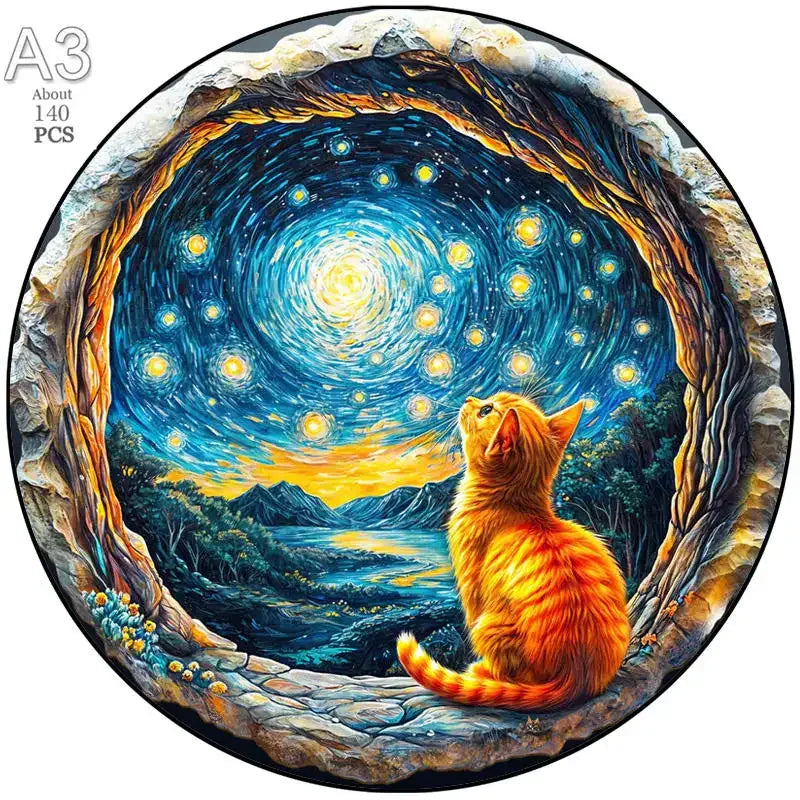 puzzle rond d'animaux marins et autres TT-YPAN-6243-A3