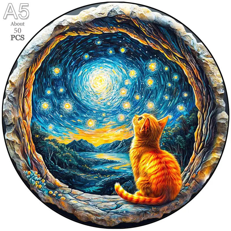 puzzle rond d'animaux marins et autres TT-YPAN-6243-A5