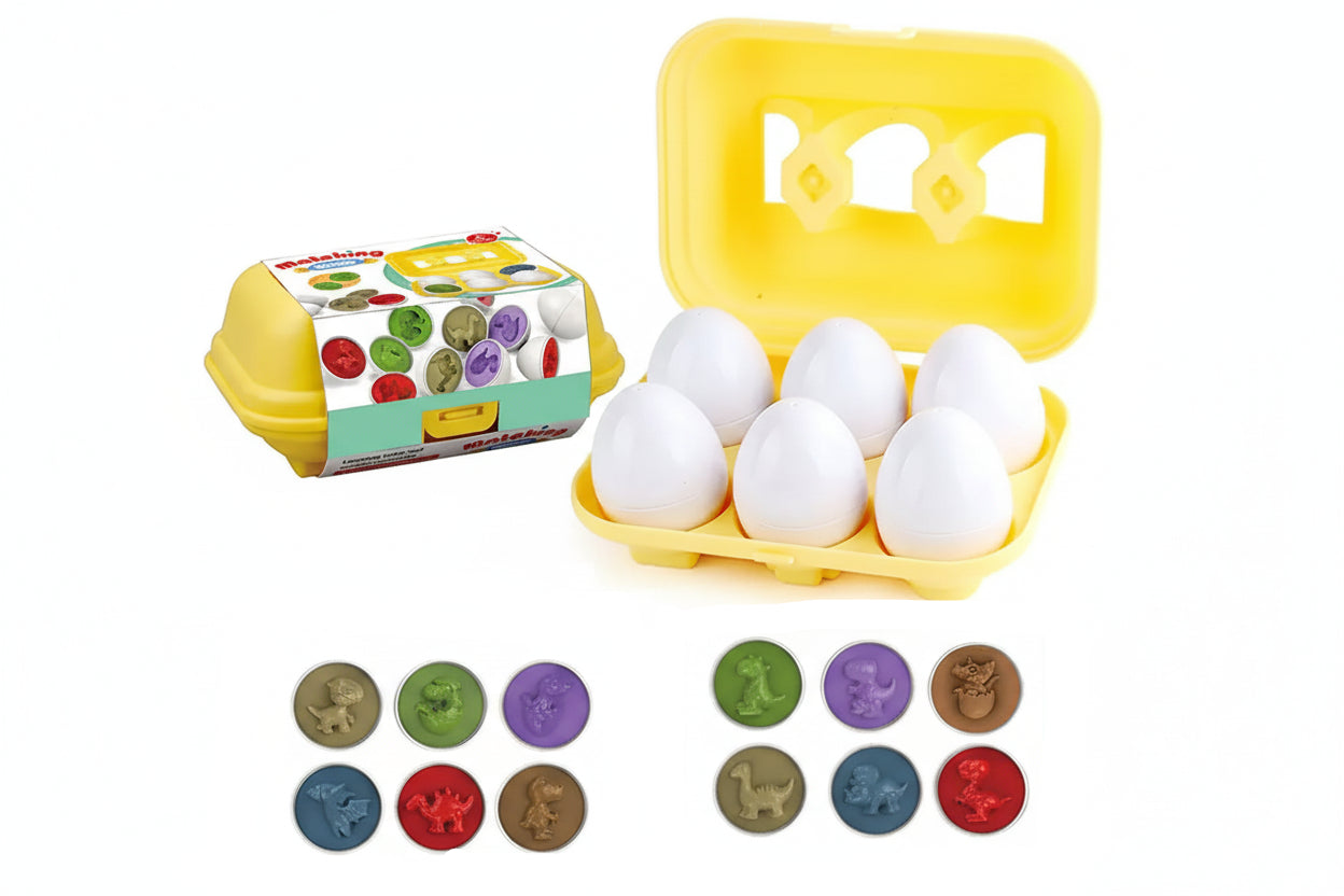 puzzle sous forme d'oeuf rigolo I boutique1one Dinosaur pairing