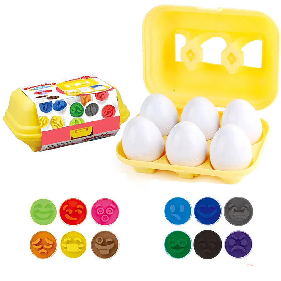 puzzle sous forme d'oeuf rigolo I boutique1one Emoji Matching