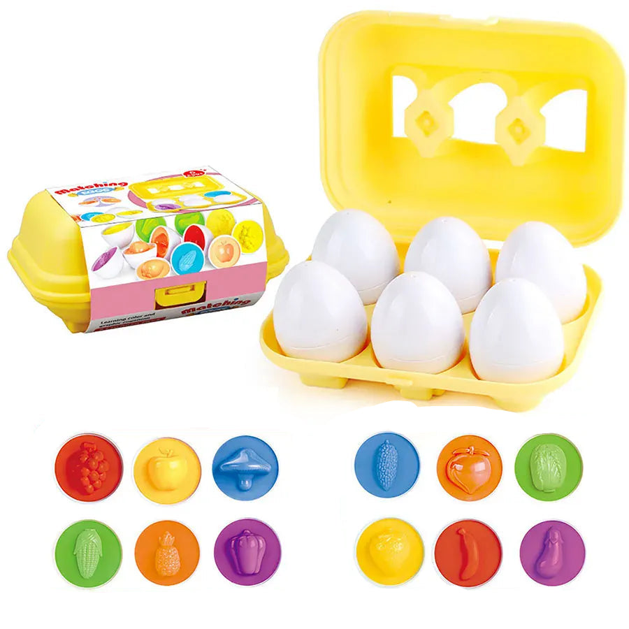 puzzle sous forme d'oeuf rigolo I boutique1one Fruit pairing