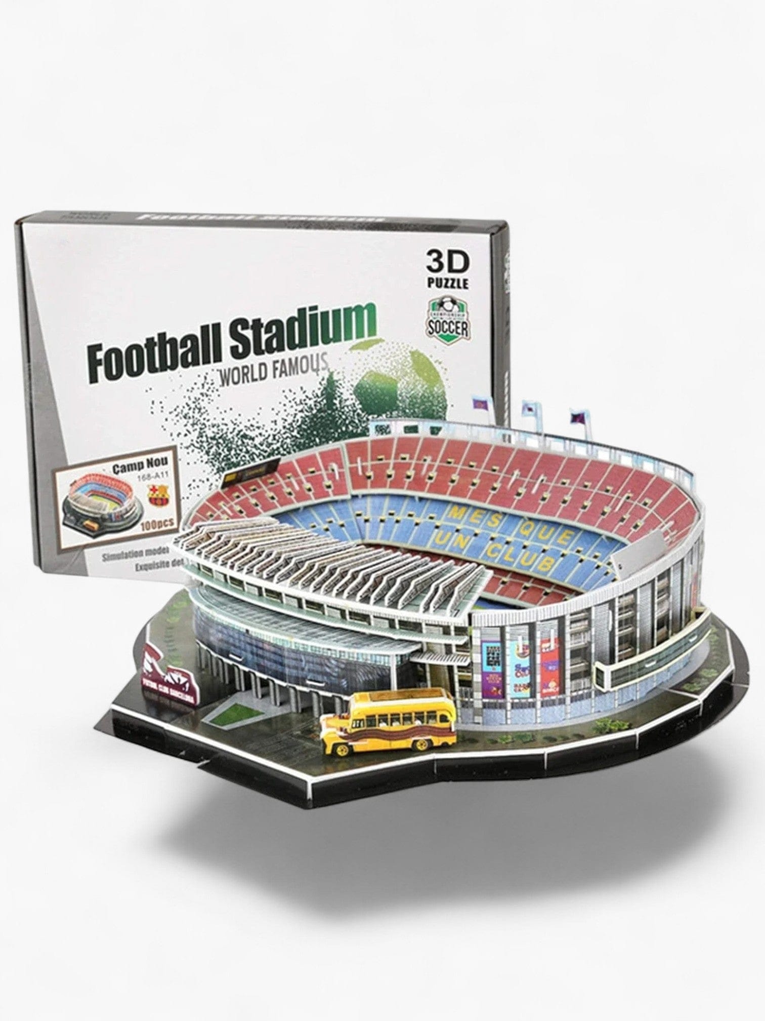 puzzle stade de foot d'Espagne et d'Angleterre I boutique1one Camp Nou (Barcelona)