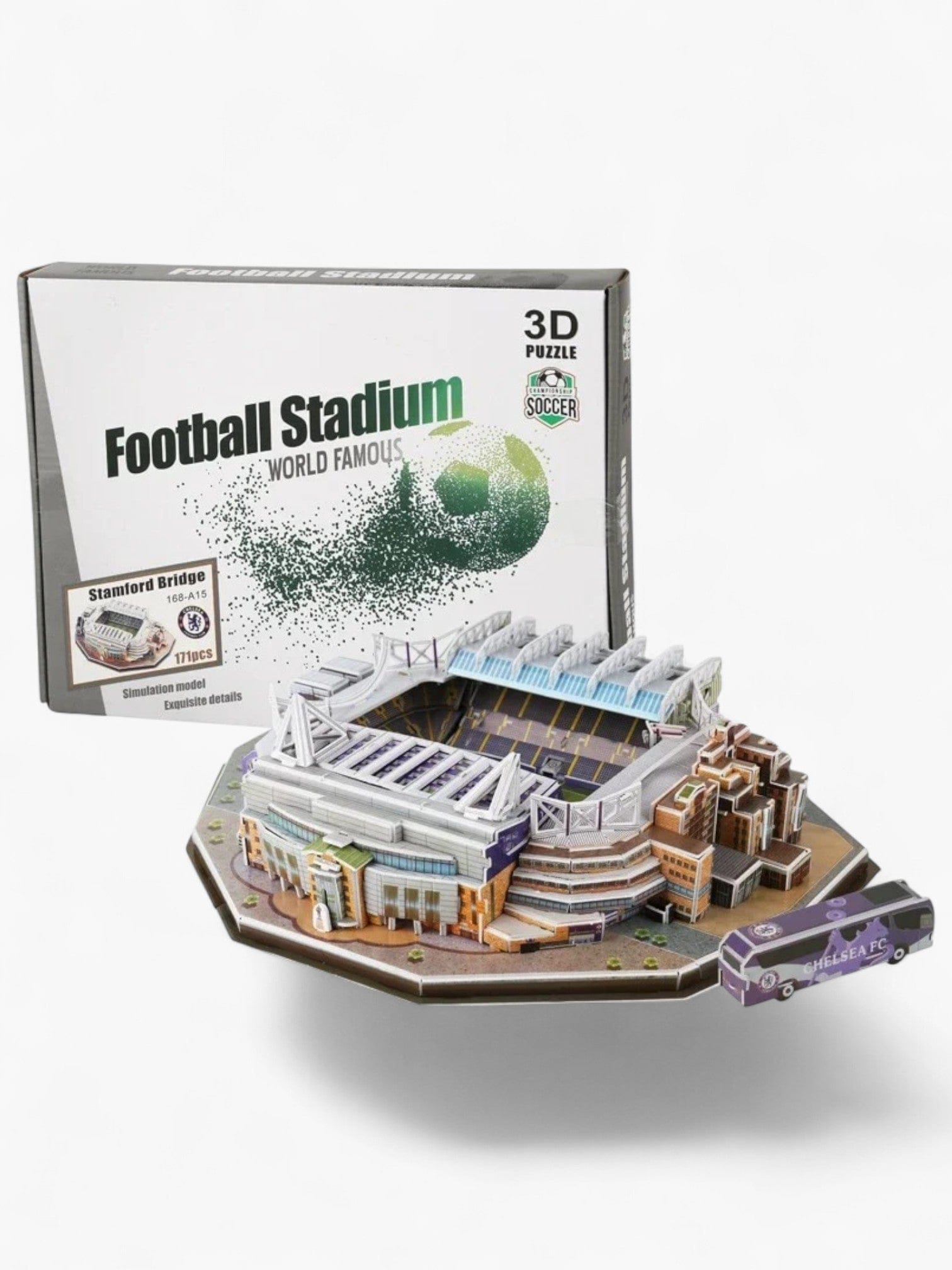 puzzle stade de foot d'Espagne et d'Angleterre I boutique1one Stamford Bridge