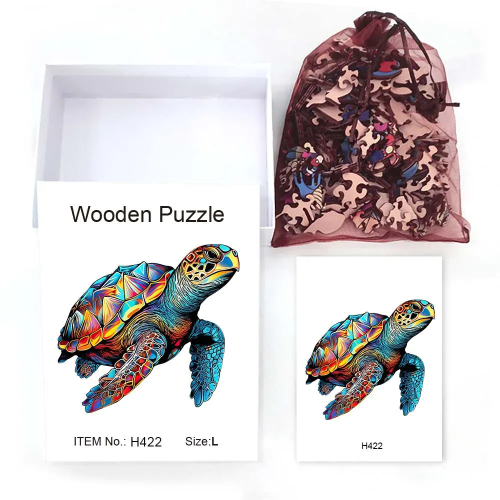puzzle tortue de forme originale I boutique1one