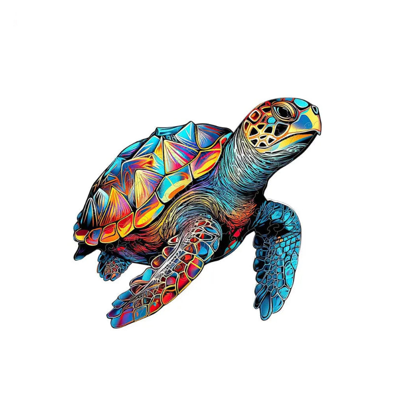puzzle tortue de forme originale I boutique1one H422-A5